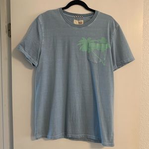 1901 Blue Palm Tee